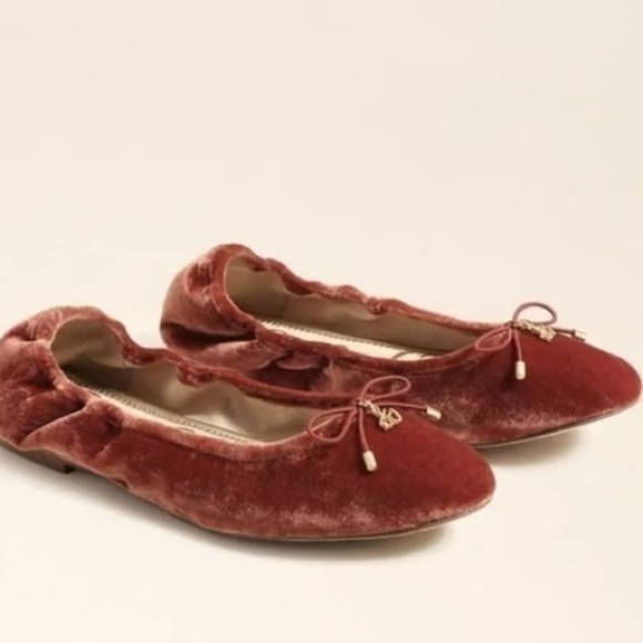 Sam Edelman Shoes - Sam Edelman Velvet Ballet Flat, size 8